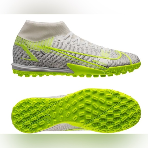 Nike Mercurial Superfly 8 Academy TF Silver Safari - Picture 1 of 11